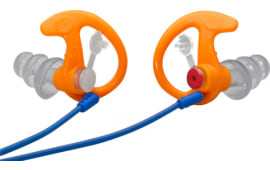 SureFire EP4ORMPR EP4 Sonic Defenders Plus Medium 24 dB Flanged Orange Polymer Buds for Adults 1 Pair