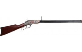 Cimarron CA288M02AS2 1860 Henry .45LC 24" Brass Frame Blued Walnut