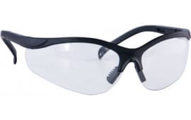 Caldwell 320040 Pro Range Shooting Glasses Clear Lens Black Frame 99.9% UV Rating