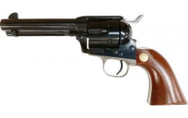 Cimarron MP400B1402 Pistoleer .357/.38SP FS 4.75" Blued Walnut Revolver
