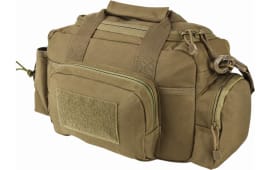 NcStar CVSRB2985T VISM Range Bag with Small Size, Side Pockets, PALs Webbing, Carry Handles, Pockets & Tan Finish