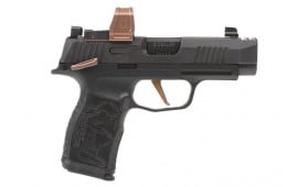 Sig Sauer P365 Rose XL Semi-Automatic 9x19mm Pistol with Supressor Height X-RAY3 Sights & ROMEO Zero Elite Optic, 3.1" Barrel, (2) 12 Round Magazines, & Full Accessory Kit - 365XL-9-ROSE-MS-RXZE