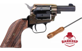 Heritage Barkeep Single Action Revolver 2" Barrel .22LR WB 19 SCR Revolver - BK22CH2WBRN10 