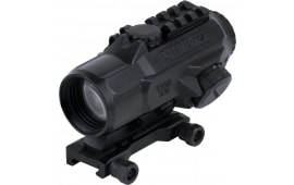 Steiner 8796556 T332 T-Sights 5.56 Black Rubber Armor 3x32mm Illuminated Red Rapid Dot 5.56 Reticle