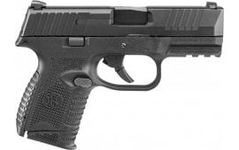 FN 66100816 509 Compact 9mm Luger  3.70" Barrel 10+1 ,  Matte Black , Mounting Rail , No Manual  Safety