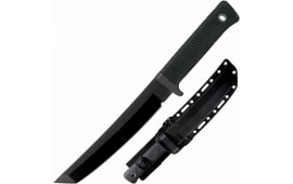 Cold Steel CS49LRT Recon  7" Fixed Tanto Plain Black Tuff-Ex Finish SK-5 Steel Blade/Black Kray-Ex Handle Includes Sheath