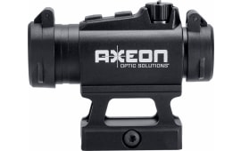 Axeon 2218667 MDSR1 w/Riser Black 1x20mm 2 MOA Red Dot Reticle