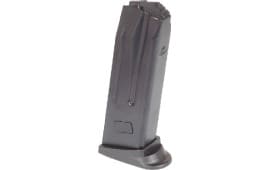 HK 215977S OEM  Black Detachable with Extended Floor Plate 10rd 40 S&W for H&K P2000, USP Compact