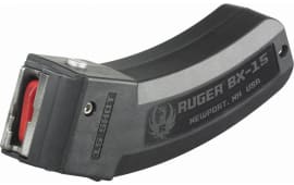 Ruger 90463 BX-15 22 Long Rifle (LR) 15rd 10/22, SR-22,77/22 BX-15 Polymer Black Finish
