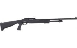 Iver Johnson Arms PAS20PGBLK24 Johnson Pump Deer 20GA. 3" 24" CT-6 Black PG Synthetic Shotgun
