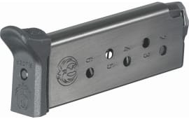 Ruger 90621 OEM  Blued Detachable 6rd for 380 ACP Ruger LCP, LCP II Includes Flush Floor Plate