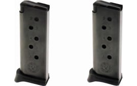 Ruger 90643 OEM Value Pack Blued Detachable 6rd for 380 ACP Ruger LCP, LCP II 2 Per Pack