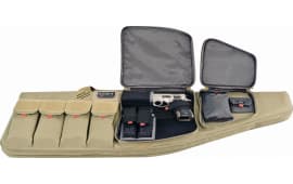 Tactical AR Case 42 - External Handgun Case - TAN