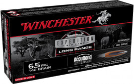 Winchester Ammo S65PLR Expedition Big Game Long Range 6.5 PRC 142 gr AccuBond Long Range - 20rd Box