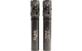 Carlson's Choke Tubes 80180 Bone Collector  Browning Invector-DS 12 Gauge Turkey 17-4 Stainless Steel Matte Black (Ported, Extended)