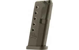 ProMag GLK10 Glock 42 Compatible Magazine 380 ACP 6rd Black Finish