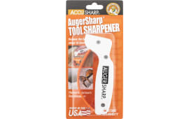 AccuSharp 007C AugerSharp Sharpener Diamond Tungsten Carbide Sharpener White/Orange