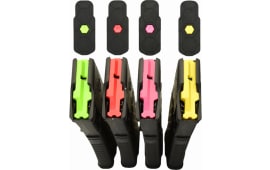 Hexmag HXID4ARYEL HexID  made of Polymer with Yellow Finish for Hexmag AR-15 Magazines 4 Per Pack