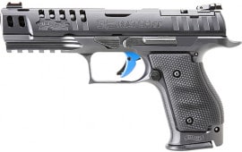 Walther Arms 2851075 Q5 Match 9mm Luger 5" 10+1 Black Black Ported Steel Slide Black Polymer Grip