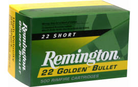 Remington Ammo 1522 22LR 40 GR HV Plated Lead Round Nose - 50rd Box