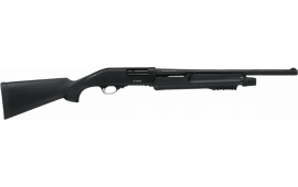 ATA Arms ETRO09 ETRO  Pump Action 12 Gauge with 18.50" Barrel, 3" Chamber, 5+1 Capacity, Black Metal Finish & Black Stock (Full Size)