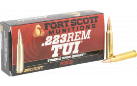 Fort Scott Munitions 223-055-SCV .223 Remington 55 GR SCS TUI - 20rd Box