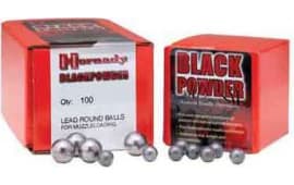 Hornady 6020 Black Powder Lead Balls 36 Cal .375 100 Per Box