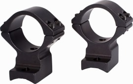 Talley 750759 Scope Ring Set  For Rifle Tikka T1/T1X High 30mm Tube Black Anodized Aluminum