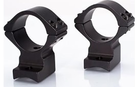 Talley 850700 Scope Ring Set  For Rifle Bergara B-14 High 34mm Tube Black Aluminum