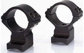 Talley 930765 Scope Ring Set  For Rifle Winchester XPR Low 1" Tube Black Anodized Aluminum