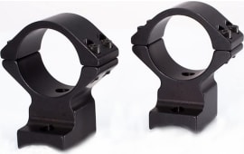 Talley 740700SM Scope Ring Set  For Rifle Remington 700 Medium 30mm Tube Black Anodized Aluminum