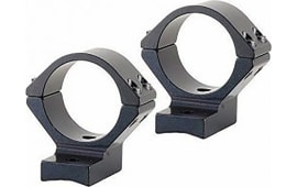 Talley 95X734 Scope Ring Set  Extended Front For Rifle Howa 1500 High 1" Tube Black Anodized Aluminum