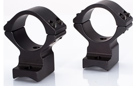 Talley 950711 Scope Ring Set  For Rifle Browning BAR/BPR/BLR High 1" Tube Black Anodized Aluminum