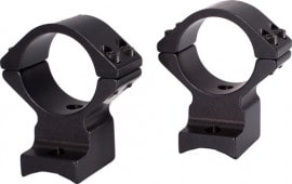 Talley 930840 Scope Ring Set  For Rifle Kimber 8400 Low 1" Tube Black Anodized Aluminum