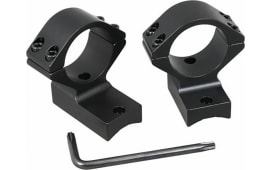 Talley 750711 Scope Ring Set  For Rifle Browning BAR/BPR/BLR High 30mm Tube Black Anodized Aluminum