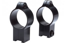 Talley 30CZRH Scope Ring Set  For Rimfire Rifles CZ 455/457/512/513 & 452 Euro 11mm Dovetail High 30mm Tube Black Aluminum