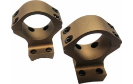 Talley HC830735 Scope Ring Set  For Rifle Browning X-Bolt Low 34mm Tube Hells Canyon Aluminum