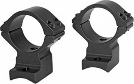 Talley 738749 Scope Ring Set  For Rifle Kimber 84M (8-40) Low 30mm Tube Black Aluminum