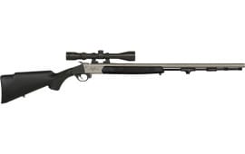 Traditions R574110440 Pursuit XT 50 Cal 209 Primer 26" Stainless Cerakote Black Synthetic Stock