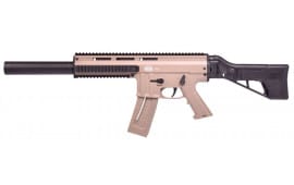 Blue Line Global Mauser M-15 SD Semi-Automatic *CA Compliant* .22 LR Rifle, 16.37" Barrel, 10+1 Capacity, Faux Suppressor - FDE Finish - 4150024CA