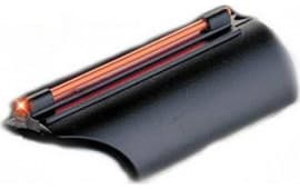 TruGlo TG-TG92HA Fiber-Optic Universal Red Fiber Optic Front Sight Black for 12 & 20 Gauge Shotgun