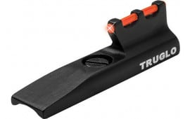 TruGlo TG-TG975R Rimfire Front Sight Red Fiber Optic with Black Steel Frame for Most Marlin