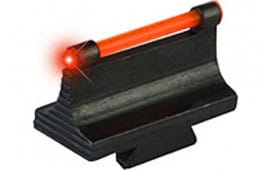 TruGlo TG-TG95530RR 3/8" Dovetail Front Sight .530" Red Ramp Black for Rifle