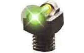 TruGlo TG-TG954CG StarBrite Deluxe Green Fiber Optic Front Sight with 5-40 Thread Black for Shotgun