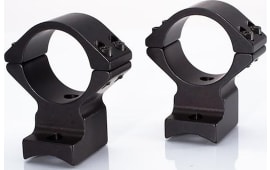 Talley 940765 Scope Ring Set  For Rifle Winchester XPR Medium 1" Tube Black Anodized Aluminum