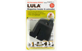 maglula LU17B Loader/Unloader 9mm Luger CZ Scorpion Evo 3 S1 Polymer Black Finish