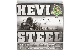 HEVI-Shot HS65001 Hevi-Steel 12 Gauge 3.5" 1 3/8 oz 1 Shot - 25sh Box