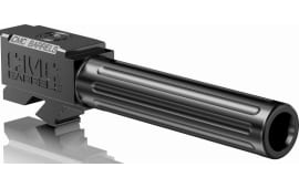 CMC Triggers 75522 Match Precision Fluted Barrel compatible with Glock 19 Gen 3&4 9mm 4.01" 416rd Stainless Steel Black