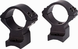 Talley 930759 Scope Ring Set  For Rifle Tikka T1/T1X Low 1" Tube Black Anodized Aluminum