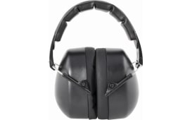 Pyramex PM3010 Ear Muff  26 dB Over the Head Black Ear Cups with Black Headband for Adults 1 Pair